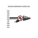 MV Arrow Embroidery design