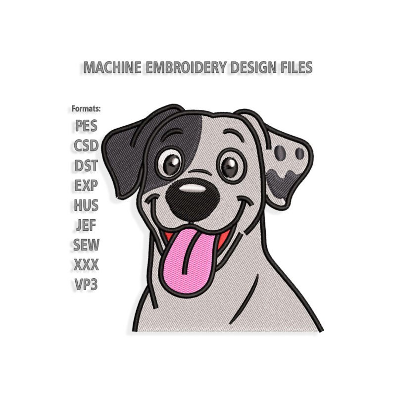 Dalmatian Embroidery design