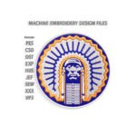 Illinois Fighting Illini Embroidery design