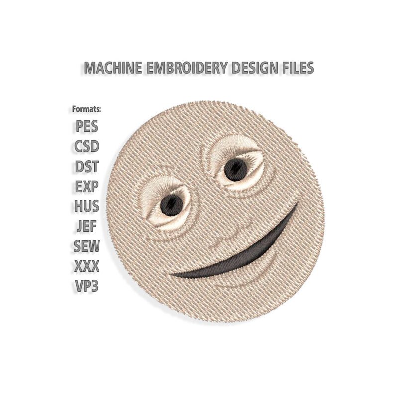 Luna the muppet moon Embroidery design