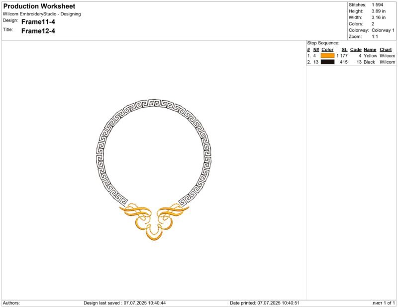 Bundle #3 Monogram frames Embroidery design
