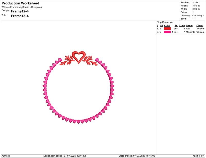 Bundle #3 Monogram frames Embroidery design