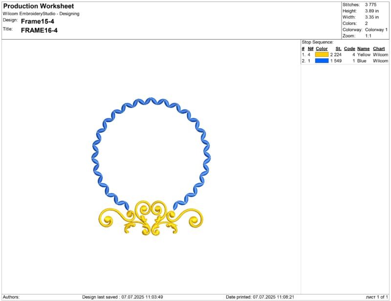 Bundle #3 Monogram frames Embroidery design