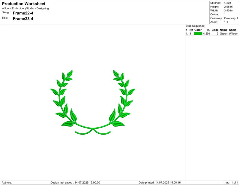 Monogram frames Embroidery design