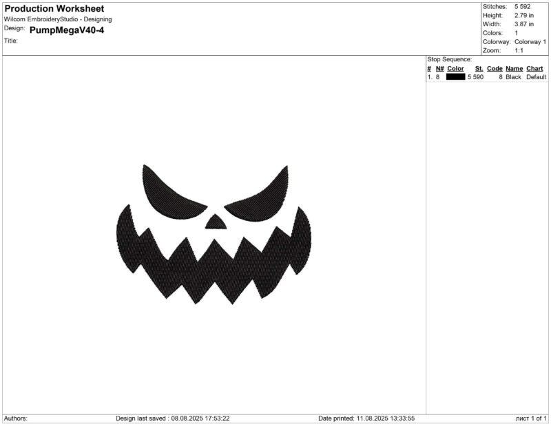 15 Halloween pumpkin faces Embroidery design