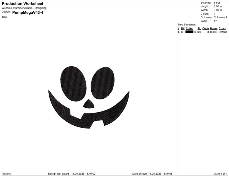 15 Halloween pumpkin faces Embroidery design