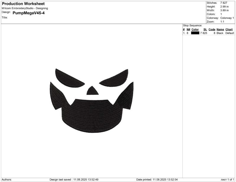 15 Halloween pumpkin faces Embroidery design