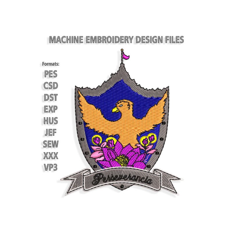 Perseverancia Embroidery design files
