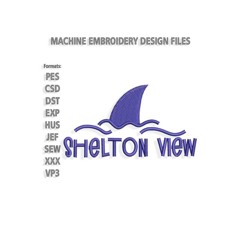 Shelton View Embroidery design files