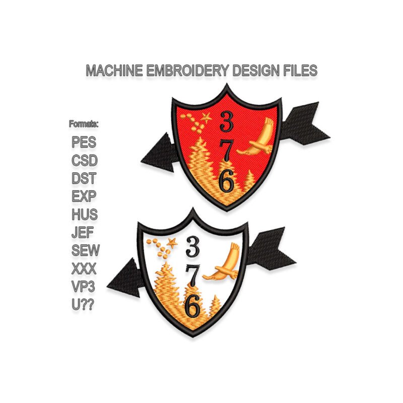 376 Embroidery design files