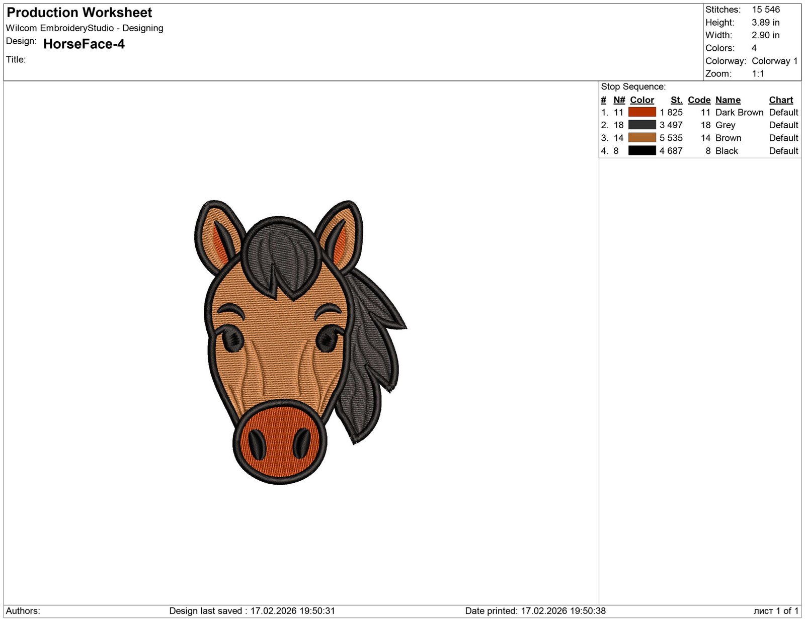Horse face Embroidery design files - Image 2