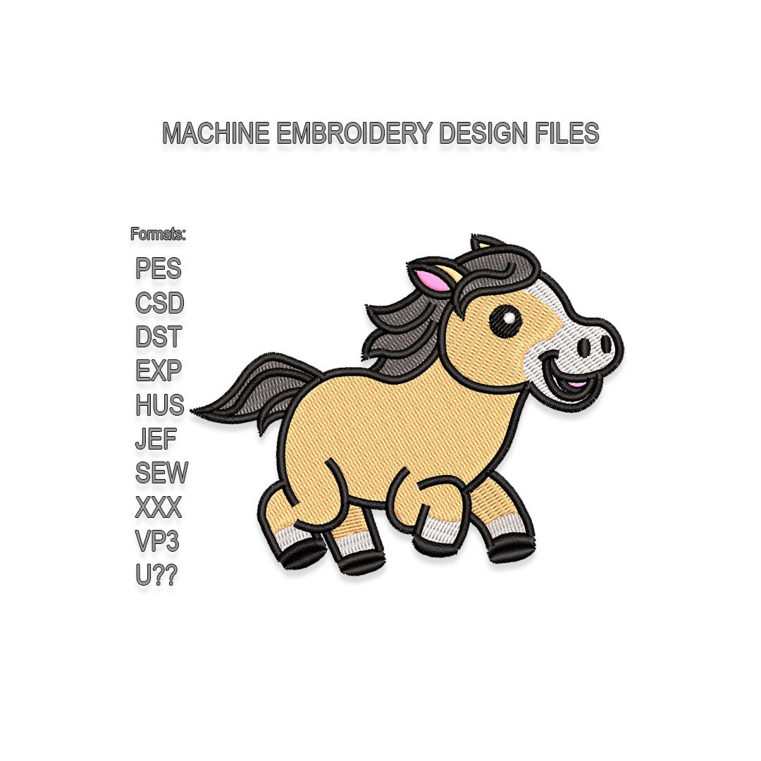 Baby Horse Embroidery design
