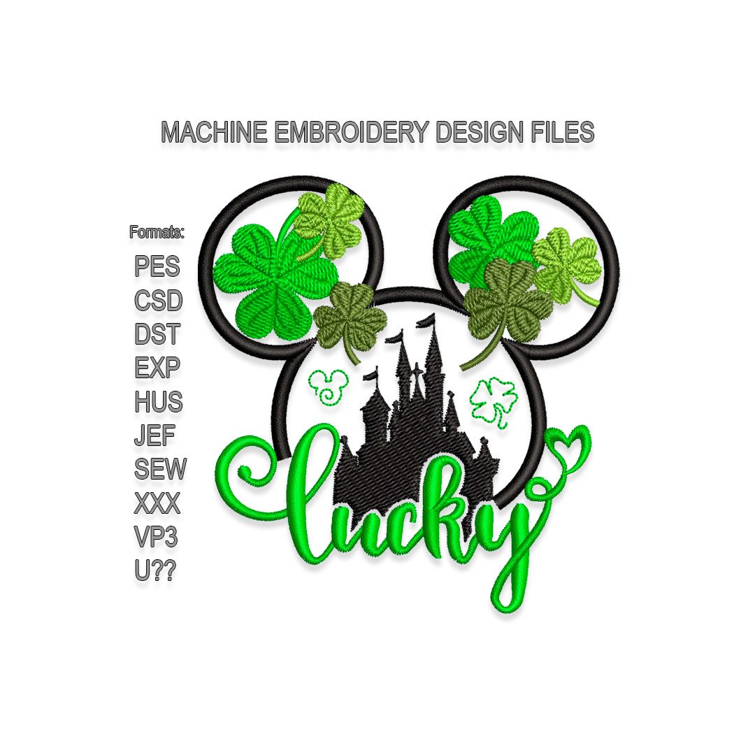 Lucky Clover Embroidery design