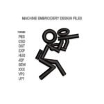 Paintball Embroidery design