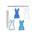 Bundle of Bunny Embroidery design
