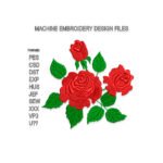 Rose Embroidery design