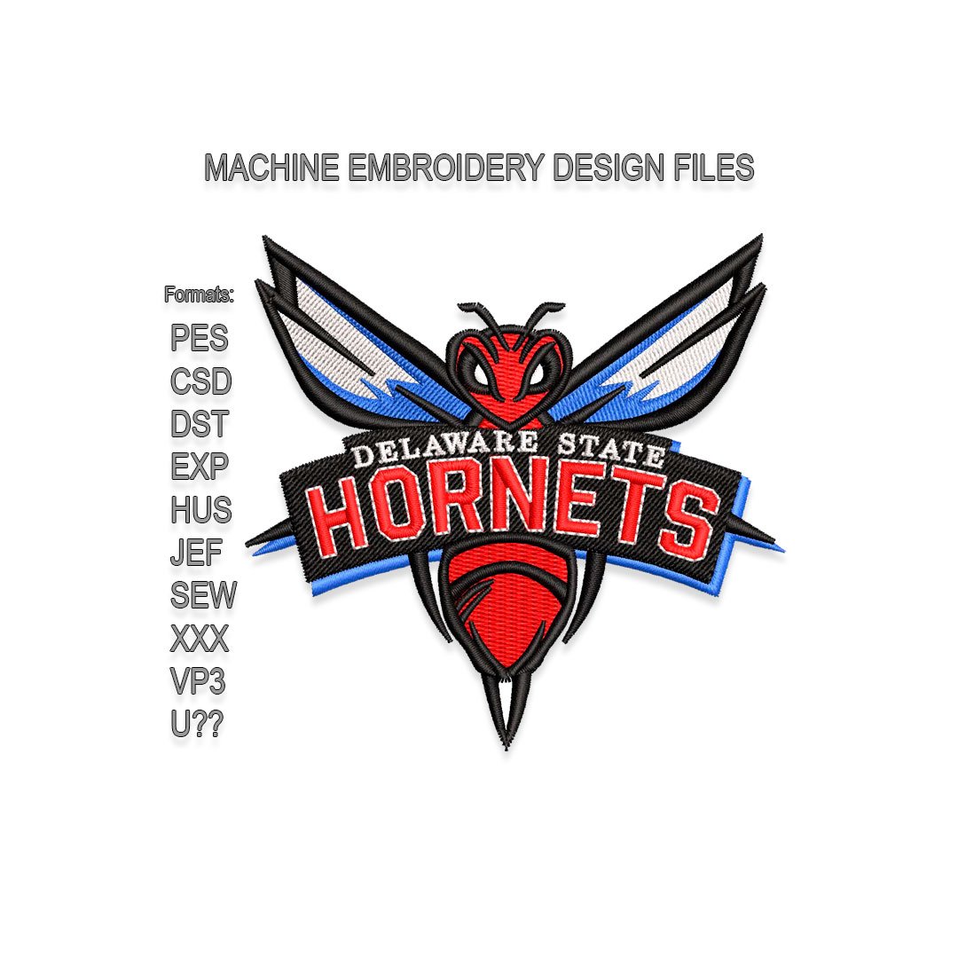 DSU Hornets Embroidery design