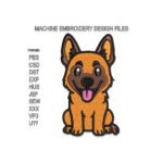 Belgian Malinois Embroidery design