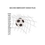 Soccer Embroidery design