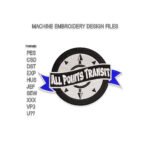APT Logo Embroidery design