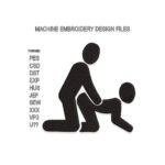 P4 Gay Kamasutra Doodles Embroidery design