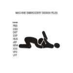 P1 Gay Kamasutra Doodles Embroidery design