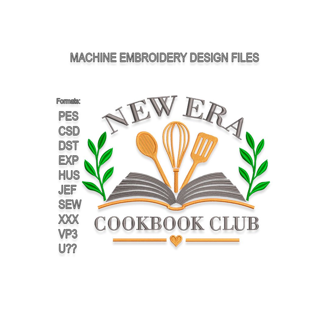 New Era Embroidery design