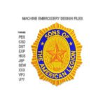 Sons Of The American Legion Embroidery design files